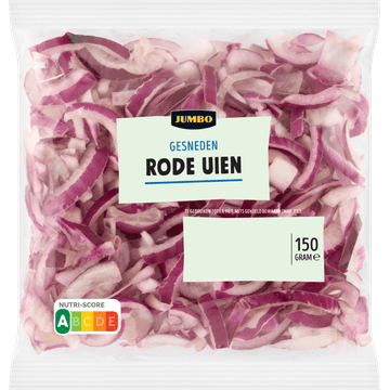 Jumbo Gesneden Rode Uien 150 g