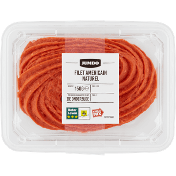 Jumbo Filet Americain Naturel 150 g