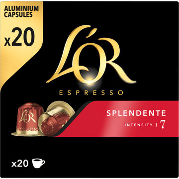 L'Or Koffiecups splendente