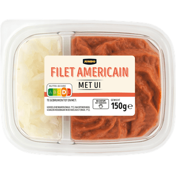 Jumbo Filet Américain met Ui 150 g