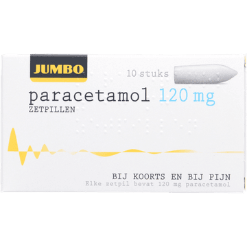 Jumbo Paracetamol 120mg zetp 10st