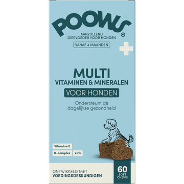 Poows Multivitamine Hond 180g