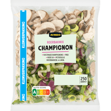 Jumbo Roerbakmix Champignon Kleinverpakking 250 g