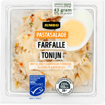 Jumbo Pastasalade Farfalle Tonijn 350 g