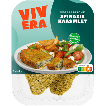 Vivera Spinazie kaas filet 2 stuks