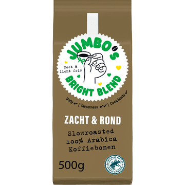 Jumbo's Bright Blend Koffiebonen 500 g