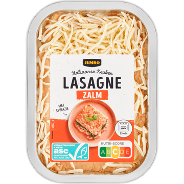 Jumbo Lasagne Zalm met Spinazie 400 g
