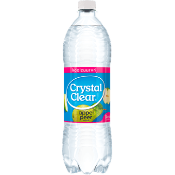 Crystal Clear Koolzuurvrij Appel Peer 1L