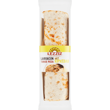 Lezziz Lahmacun Turkse Pizza met Kip Kebab 240 g