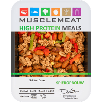 Muscle Meat High Protein Meals Chili Con Carne 450 g