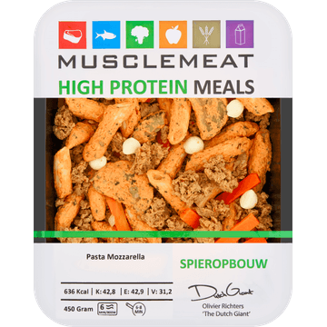 Muscle Meat High Protein Meals Pasta Mozzarella 450 g
