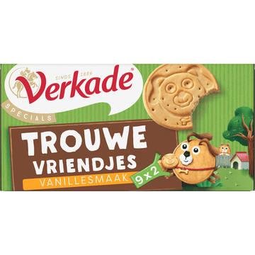 Verkade Trouwe Vriendjes 9x2 stuks