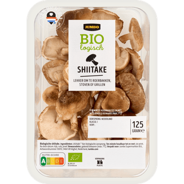 Jumbo Biologisch Shiitake 125 g