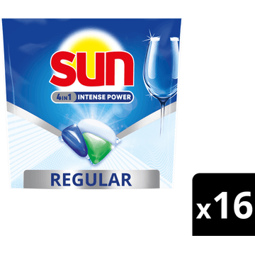 Sun 4in1 intense power vaatwascapsules