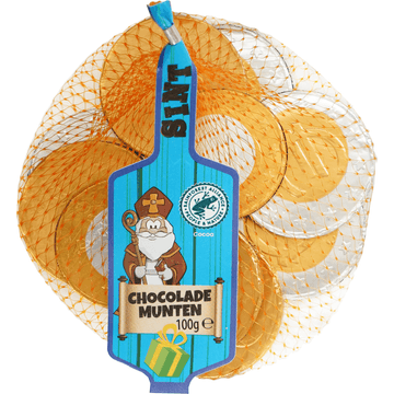 Chocolade Munten 100g