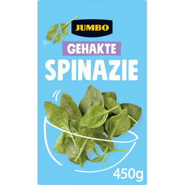 Jumbo Gehakte Spinazie 450 g