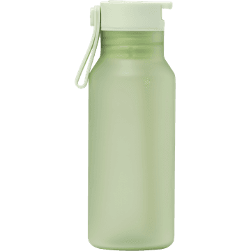 HEMA waterfles met rietje 430ml groen