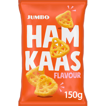 Jumbo Chips Ham Kaas Smaak 150 g