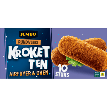 Jumbo Rundvlees Kroketten Airfryer & Oven 10 Stuks