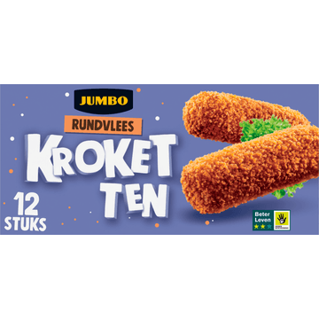 Jumbo Rundvleeskroketten 12 Stuks