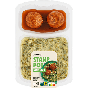 Jumbo Stampot Andijvie met Gehaktballen in Jus 500 g