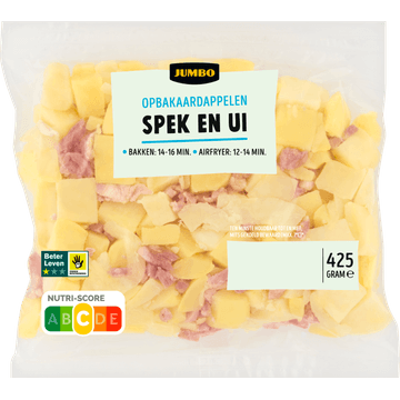 Jumbo Opbakaardappelen Spek en Ui 425 g