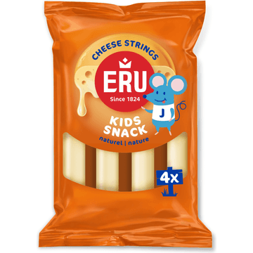 ERU Kids Snack Smeerkaas 45+ in Losse Porties van 21 g