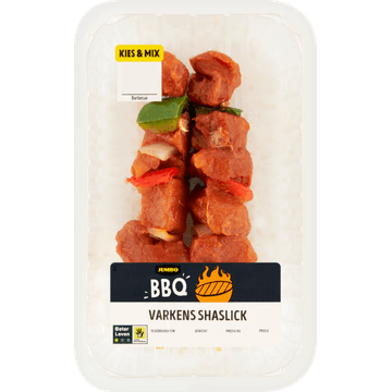 Jumbo BBQ Varkens Shaslick 200 g