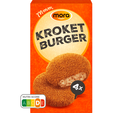Mora Specials kroketburger 4 stuks
