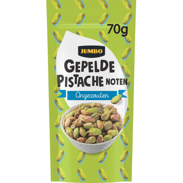 Jumbo Gepelde Pistachenoten Ongezouten 70 g