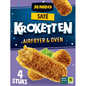 Jumbo Kipsaté Kroketten Airfryer & Oven 4 Stuks