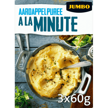 Jumbo à la Minute Aardappelpuree 3 x 60 g