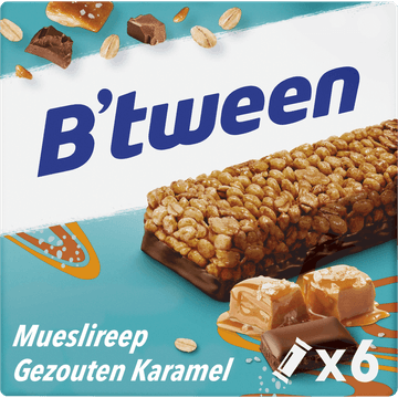 B'tween Mueslireep Gezouten Karamel