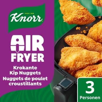 Knorr Airfryer mix voor krokante kip nuggets