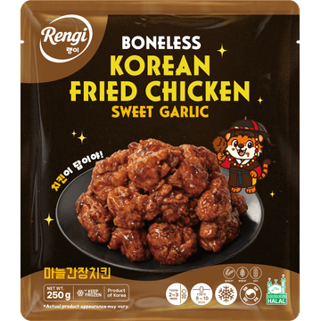 Rengi Korean Fried Chicken Sweet Garlic 250g