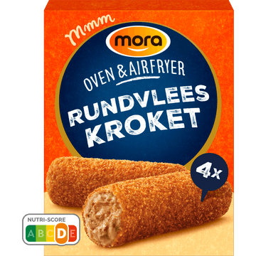 Mora Oven & Airfryer Rundvlees Kroketten 4 x 80 g