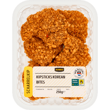 Jumbo Scharrelkip Kipsticks Korean Bites 250 g