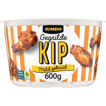 Jumbo Gegrilde Kip Mild Gekruid 600 g