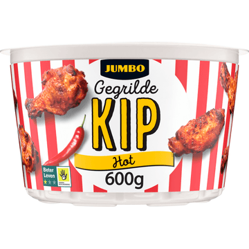 Jumbo Gegrilde Kip Hot 600 g