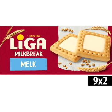 Liga Milkbreak melk XXL 9-pack