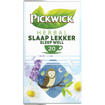 Pickwick Slaap Lekker Kruiden Thee 20 Stuks