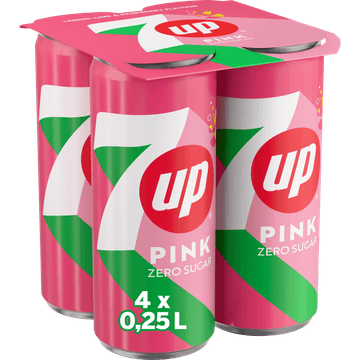 7UP Zero pink lemonade