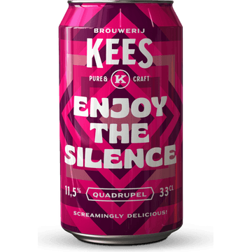 Kees -Enjoy the Silence - Quadrupel - Blik - 330ML