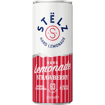 STËLZ Hard Lemonade Strawberry 250ML