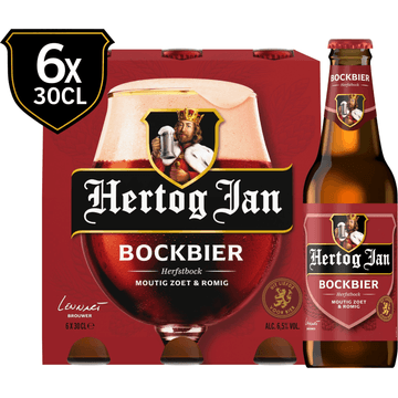 Hertog Jan Bockbier 6x300ml Fles