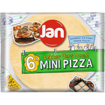 Jan Mini Pizzadeeg