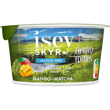 Isey skyr Lim. edition mango-matcha