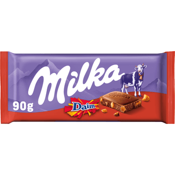 Milka chocoladereep Daim