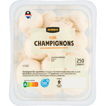 Jumbo Fijne Champignons 250 g