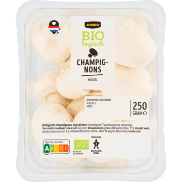 Jumbo Biologisch Champignons Middel 250 g
